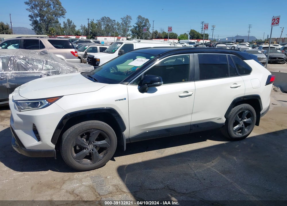 2020 TOYOTA RAV4 XSE HYBRID VIN: JTME6RFV5LJ001400