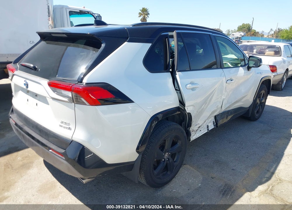 2020 TOYOTA RAV4 XSE HYBRID VIN: JTME6RFV5LJ001400