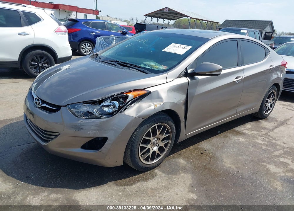 2011 HYUNDAI ELANTRA LIMITED VIN: 5NPDH4AE8BH039291