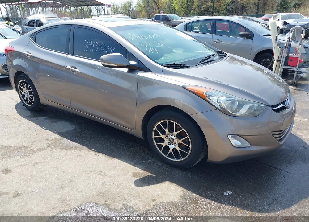 2011 HYUNDAI ELANTRA LIMITED VIN: 5NPDH4AE8BH039291