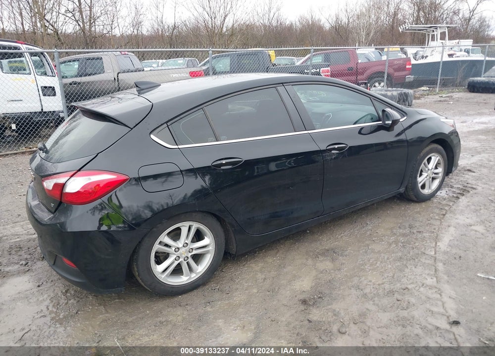 2017 CHEVROLET CRUZE LT AUTO VIN: 3G1BE6SM9HS613261