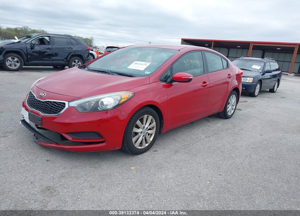 2014 KIA FORTE LX VIN: KNAFX4A65E5101977