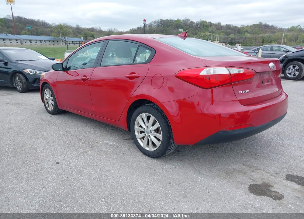 2014 KIA FORTE LX VIN: KNAFX4A65E5101977