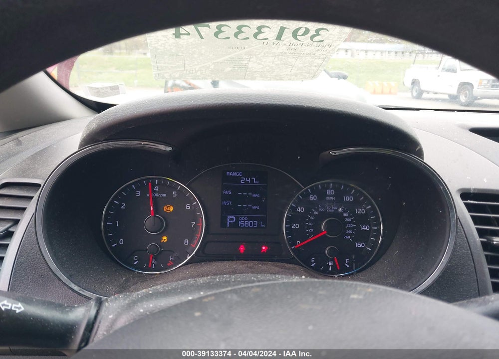 2014 KIA FORTE LX VIN: KNAFX4A65E5101977