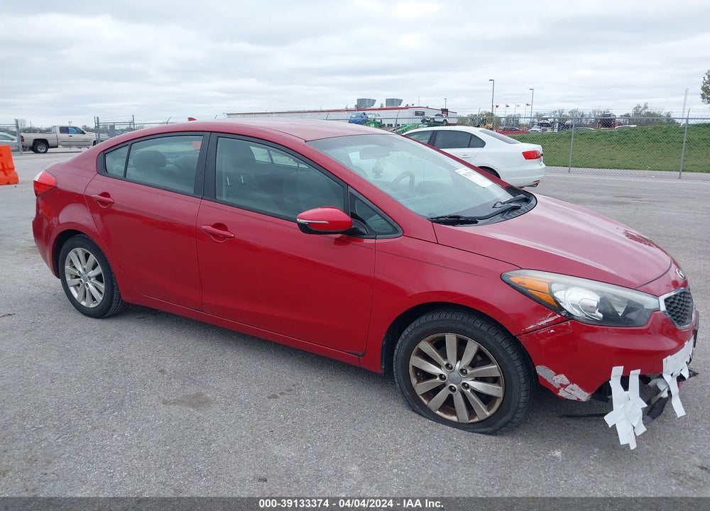 2014 KIA FORTE LX VIN: KNAFX4A65E5101977