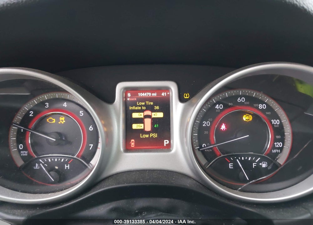 2015 DODGE JOURNEY R/T VIN: 3C4PDCEG2FT712029