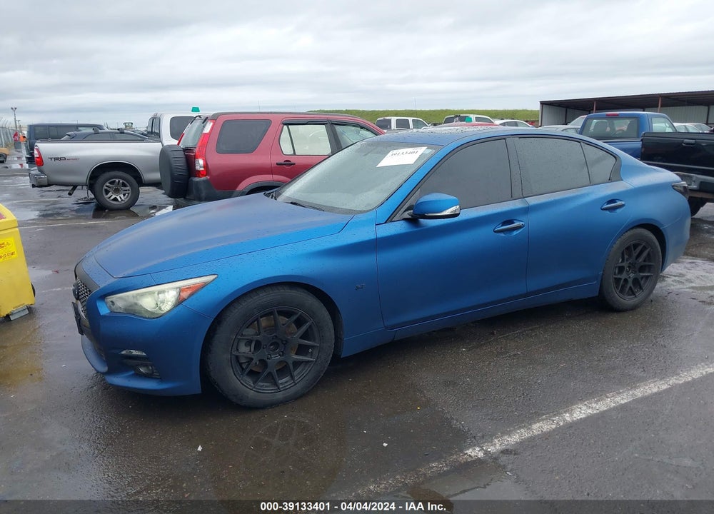 2014 INFINITI Q50 PREMIUM/SPORT VIN: JN1BV7AP2EM685958