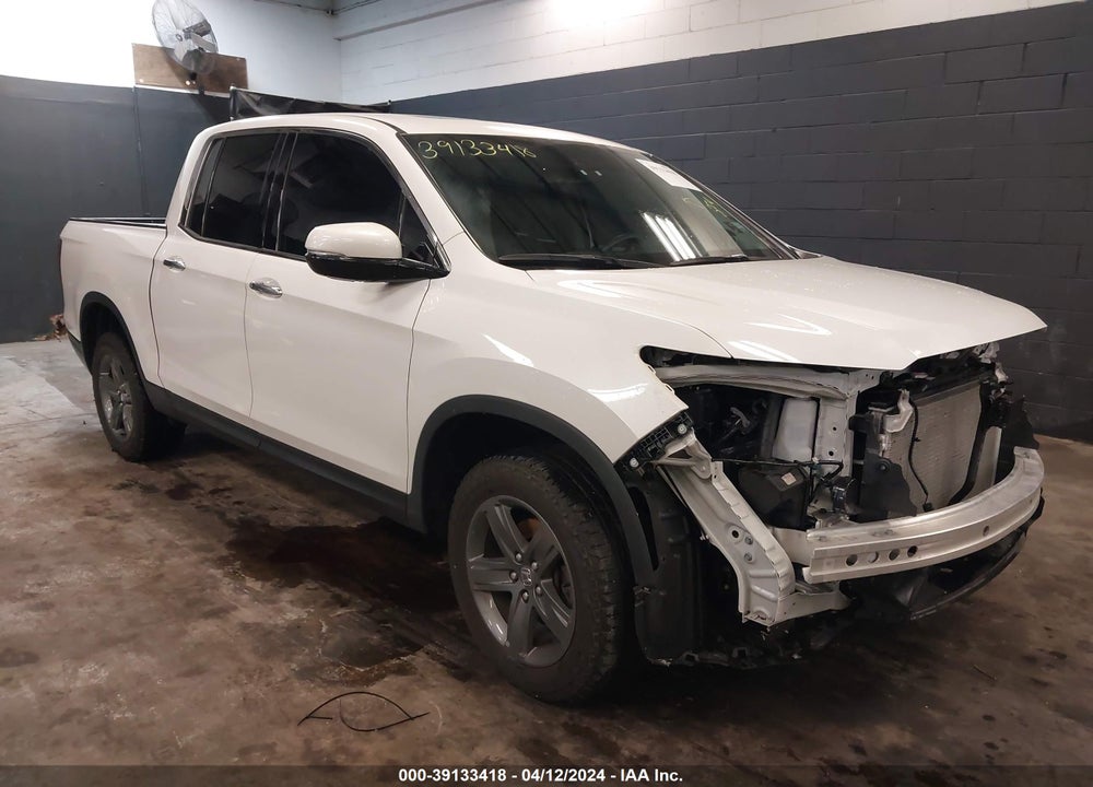 2022 HONDA RIDGELINE RTL-E VIN: 5FPYK3F79NB039348