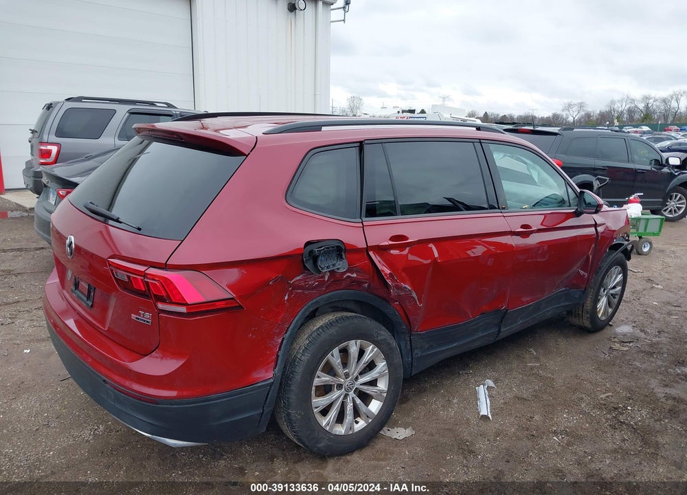 2018 VOLKSWAGEN TIGUAN 2.0T S VIN: 3VV0B7AX5JM078305