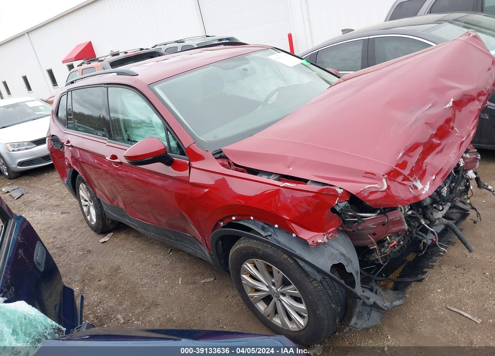 2018 VOLKSWAGEN TIGUAN 2.0T S VIN: 3VV0B7AX5JM078305
