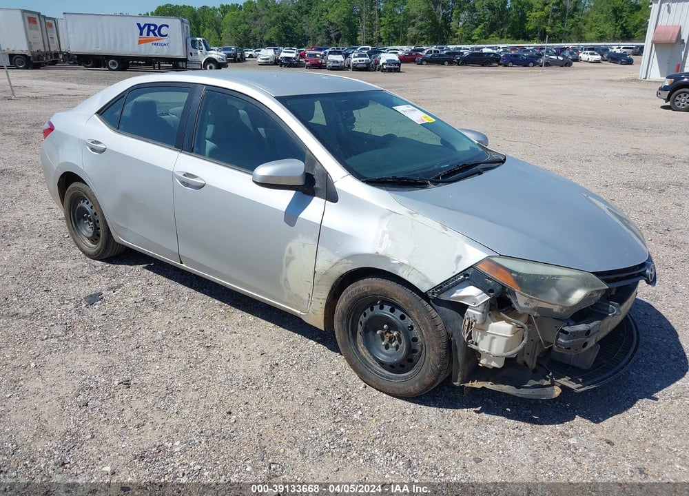 2015 TOYOTA COROLLA LE VIN: 5YFBURHE8FP299690