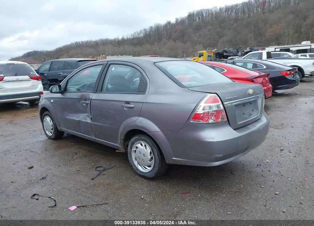 2008 CHEVROLET AVEO LS VIN: KL1TD566X8B061874