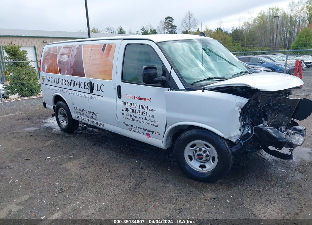 2020 GMC SAVANA CARGO RWD 2500 REGULAR WHEELBASE WORK VAN VIN: 1GTW7AFG8L1248902