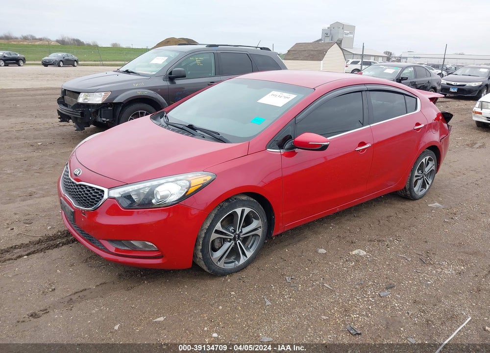 2016 KIA FORTE EX VIN: KNAFX4A80G5475238