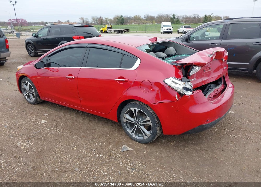 2016 KIA FORTE EX VIN: KNAFX4A80G5475238