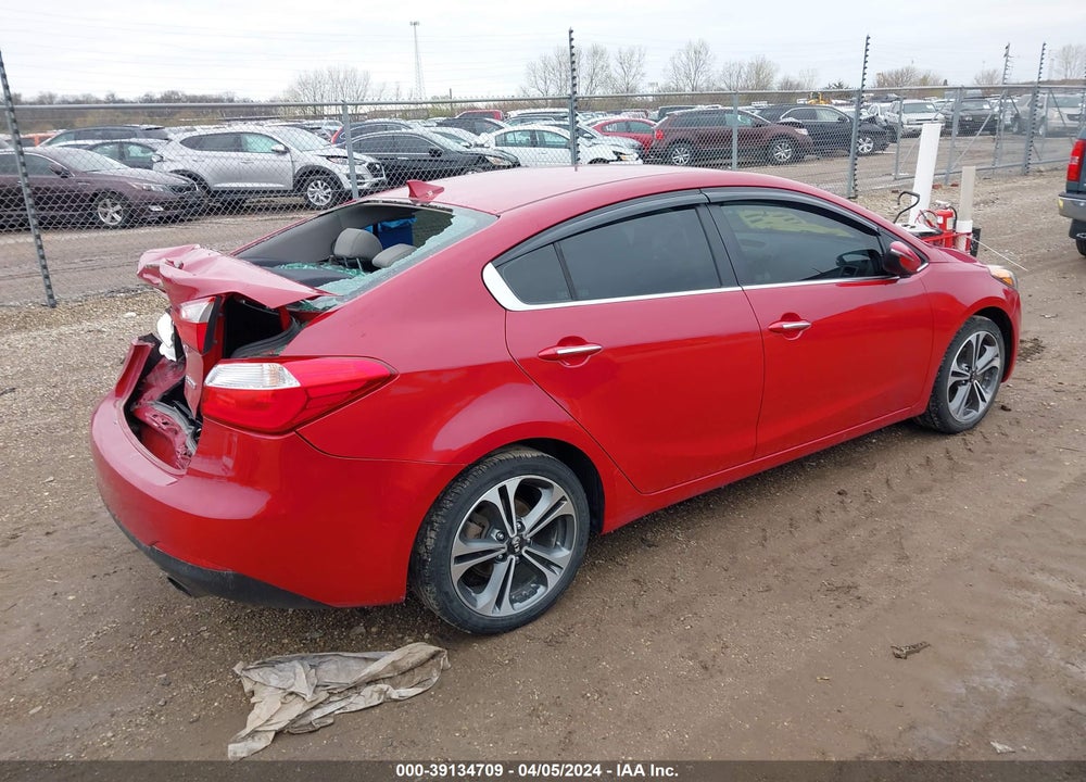 2016 KIA FORTE EX VIN: KNAFX4A80G5475238