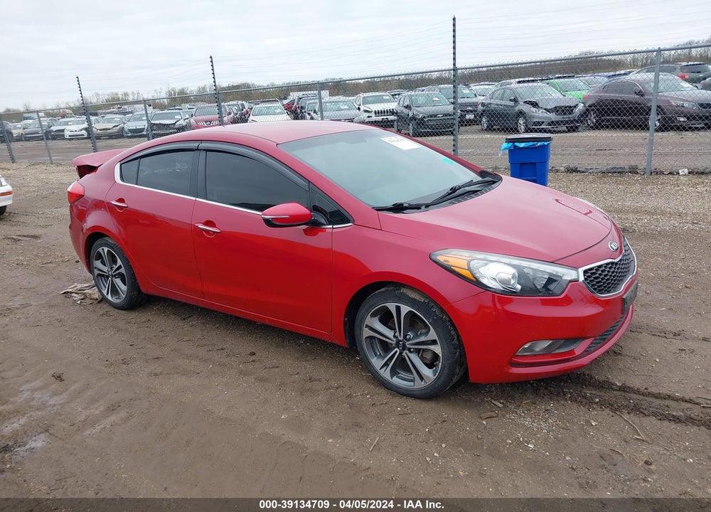 2016 KIA FORTE EX VIN: KNAFX4A80G5475238