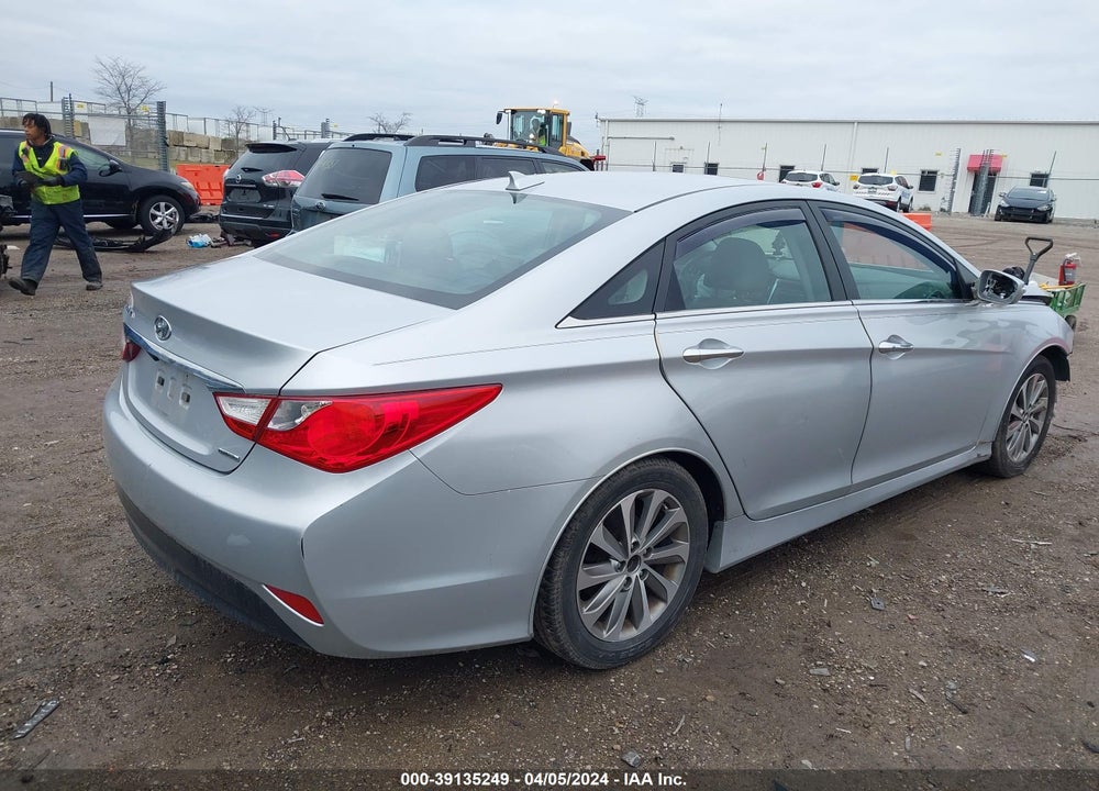 2014 HYUNDAI SONATA LIMITED VIN: 5NPEC4AC3EH878755