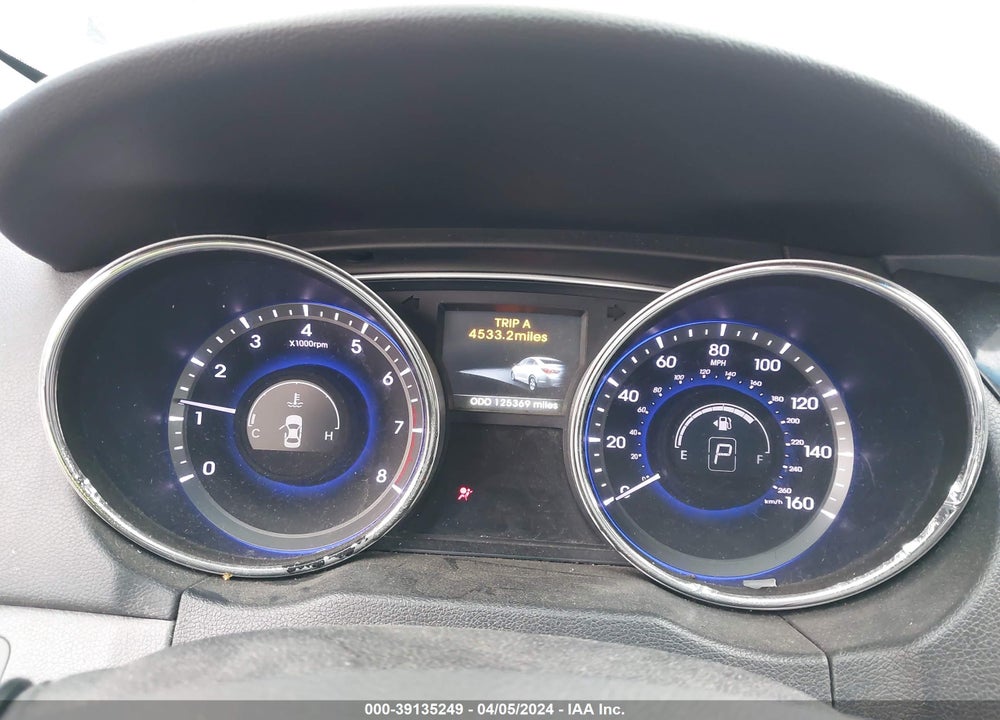 2014 HYUNDAI SONATA LIMITED VIN: 5NPEC4AC3EH878755