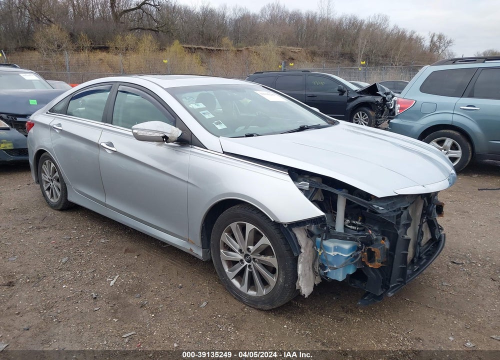 2014 HYUNDAI SONATA LIMITED VIN: 5NPEC4AC3EH878755