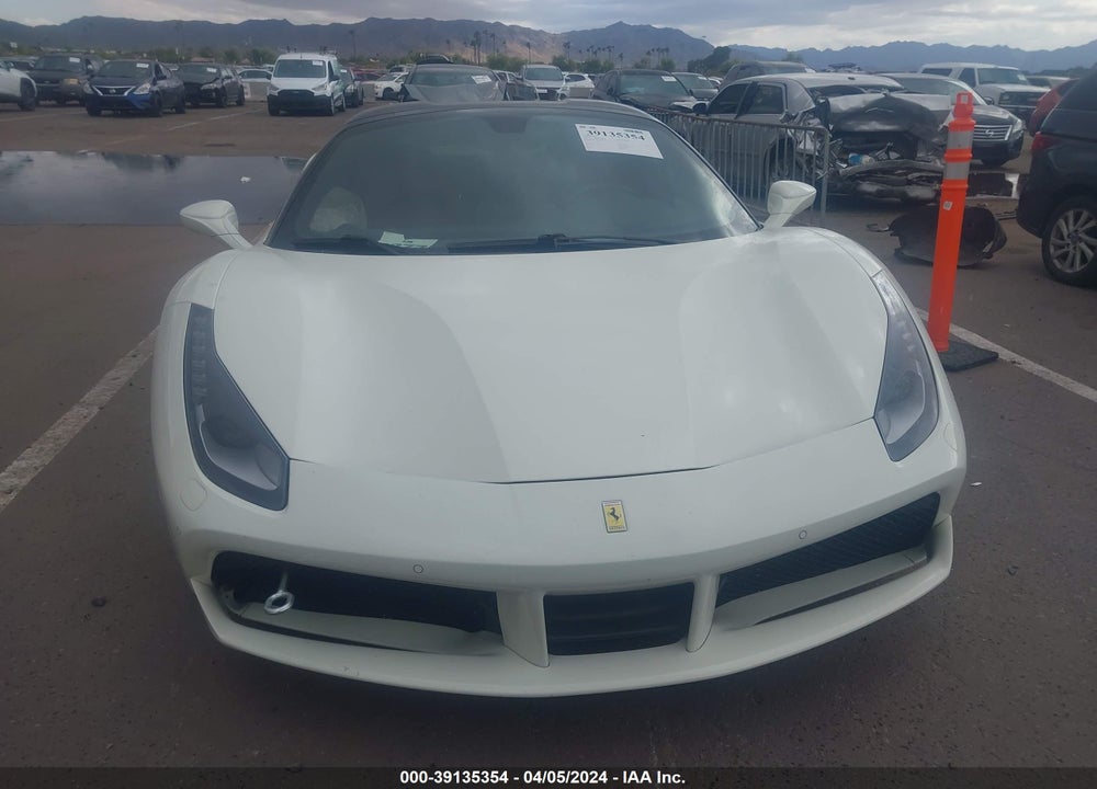 2017 FERRARI 488 SPIDER VIN: ZFF80AMAXH0228368