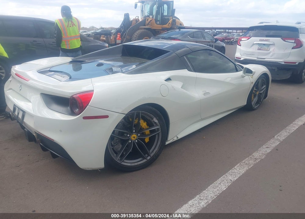 2017 FERRARI 488 SPIDER VIN: ZFF80AMAXH0228368