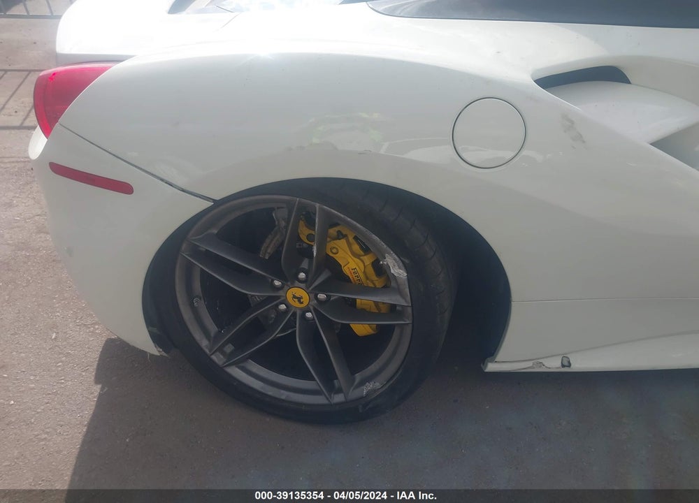 2017 FERRARI 488 SPIDER VIN: ZFF80AMAXH0228368