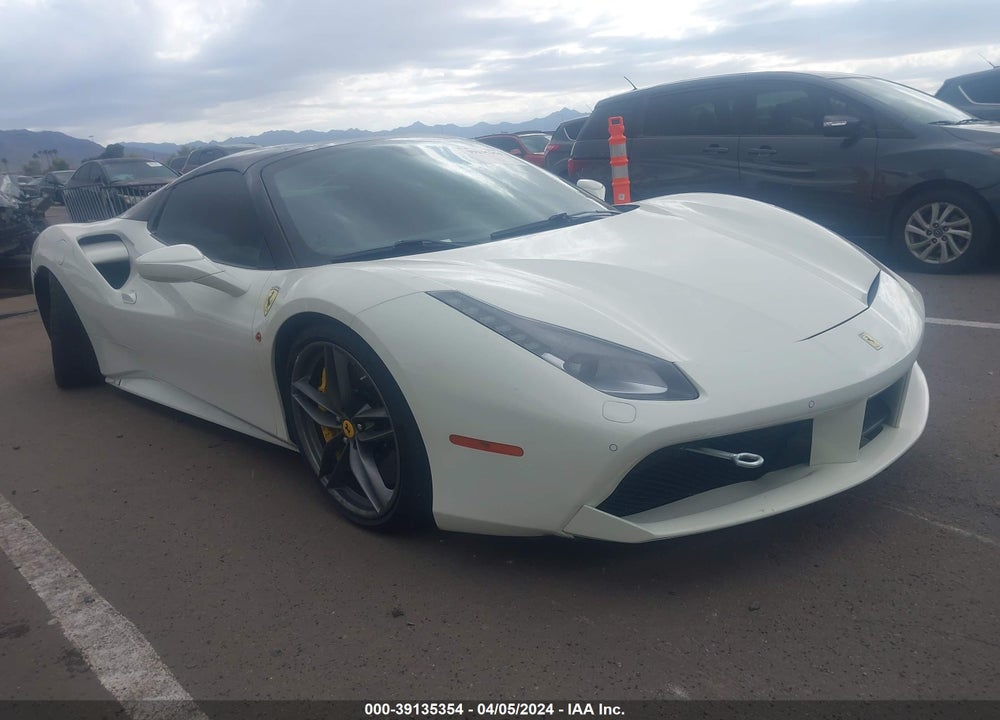 2017 FERRARI 488 SPIDER VIN: ZFF80AMAXH0228368