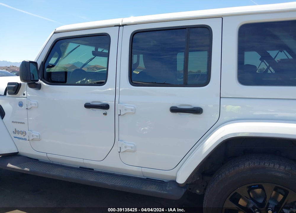 2022 JEEP WRANGLER 4XE UNLIMITED SAHARA 4X4 VIN: 1C4JJXP62NW170059