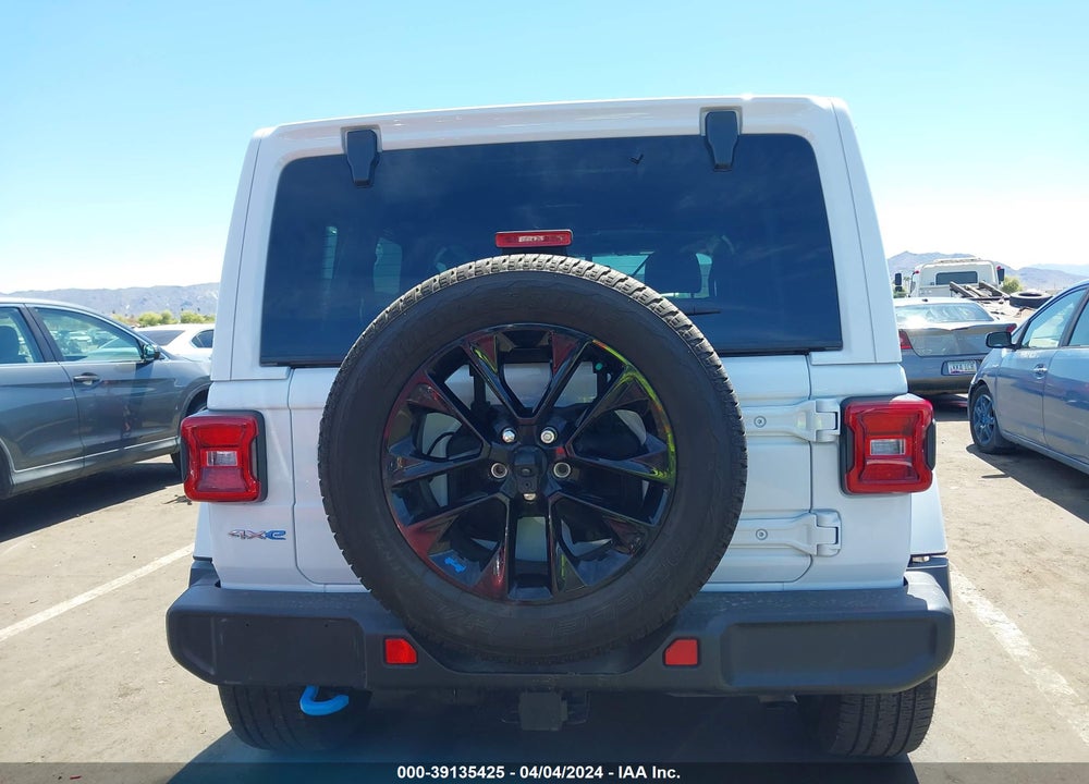 2022 JEEP WRANGLER 4XE UNLIMITED SAHARA 4X4 VIN: 1C4JJXP62NW170059