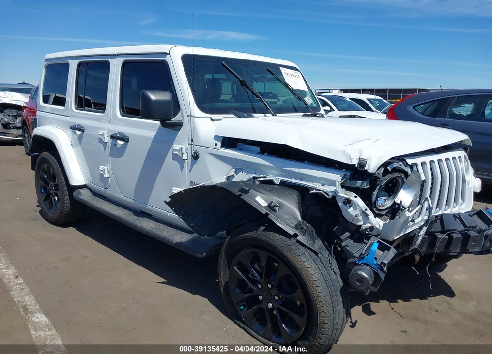 2022 JEEP WRANGLER 4XE UNLIMITED SAHARA 4X4 VIN: 1C4JJXP62NW170059