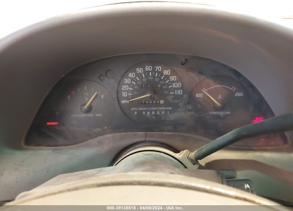 1997 CHEVROLET LUMINA VIN: 2G1WL52M0V9170430