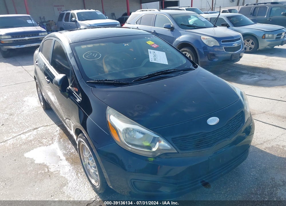 2013 KIA RIO LX VIN: KNADM4A37D6241785