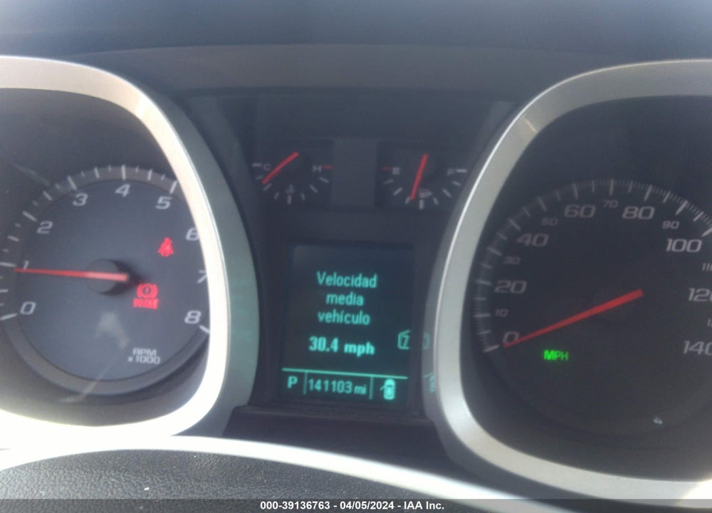 2012 CHEVROLET EQUINOX 2LT VIN: 2GNFLNEK6C6104276