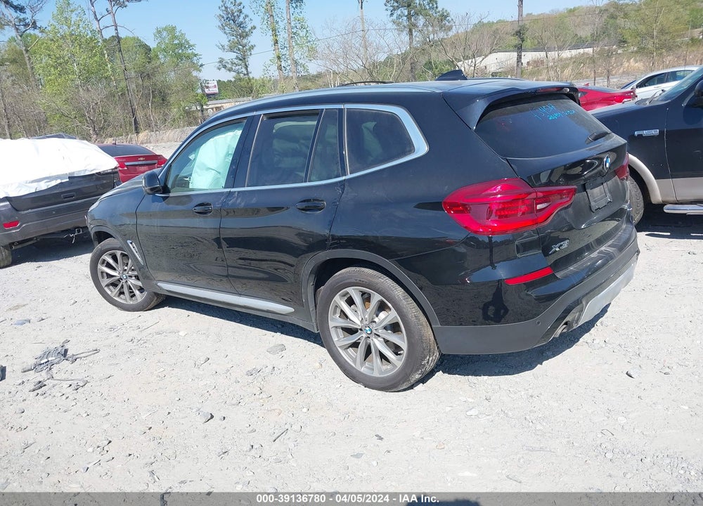 2019 BMW X3 SDRIVE30I VIN: 5UXTR7C50KLF34587