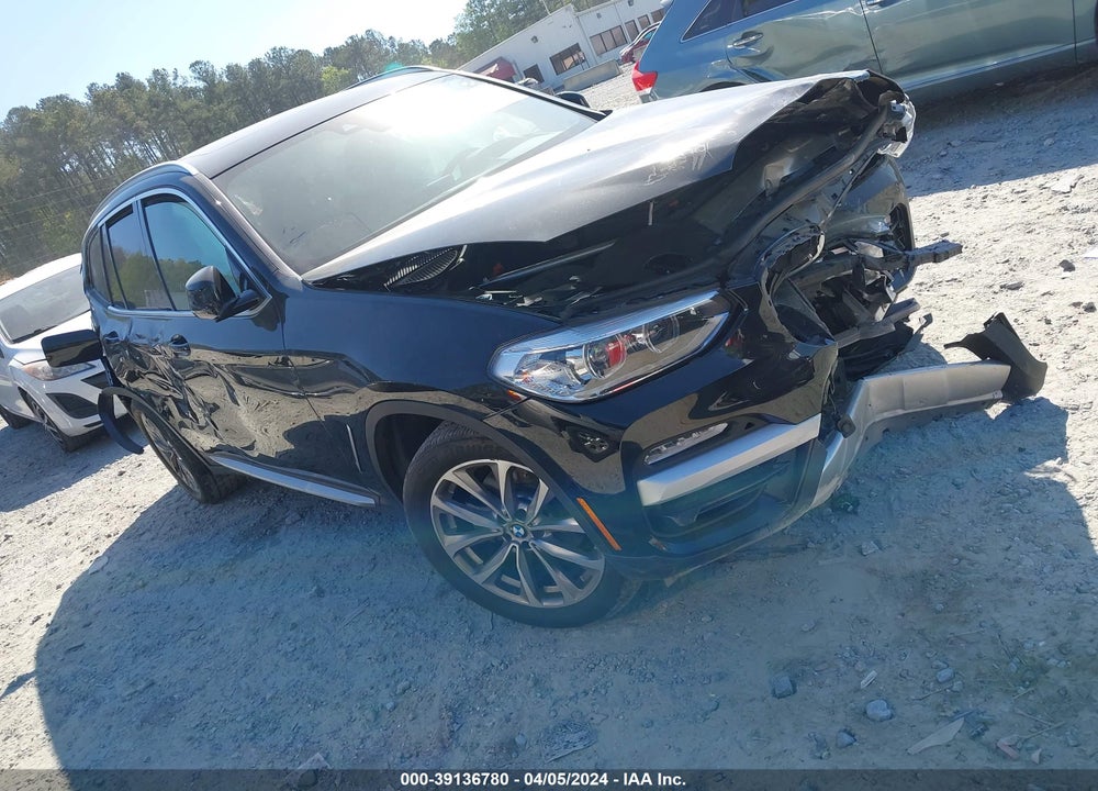 2019 BMW X3 SDRIVE30I VIN: 5UXTR7C50KLF34587