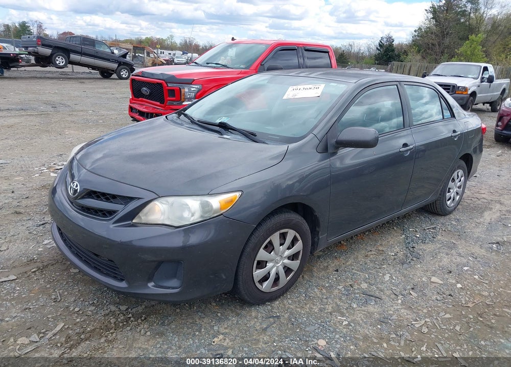 2011 TOYOTA COROLLA LE VIN: 2T1BU4EE0BC642445