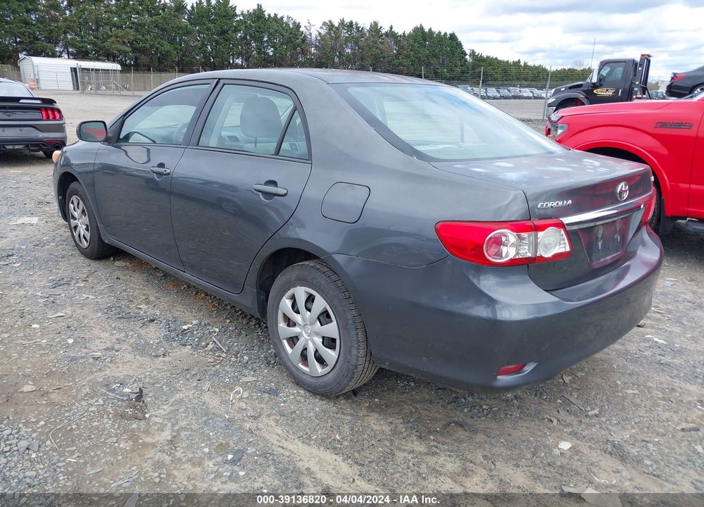2011 TOYOTA COROLLA LE VIN: 2T1BU4EE0BC642445