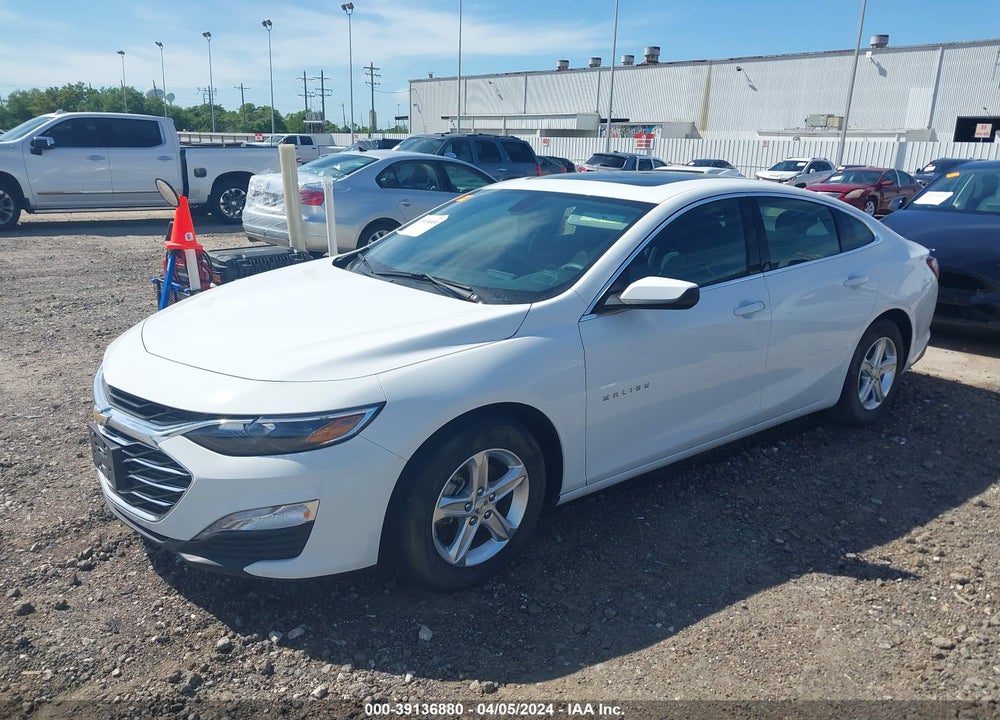 2022 CHEVROLET MALIBU FWD LT VIN: 1G1ZD5ST2NF133954