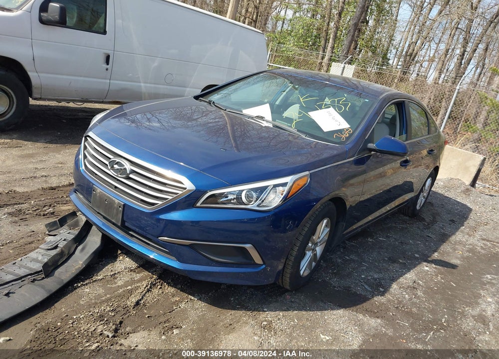 2017 HYUNDAI SONATA SE VIN: 5NPE24AFXHH579460