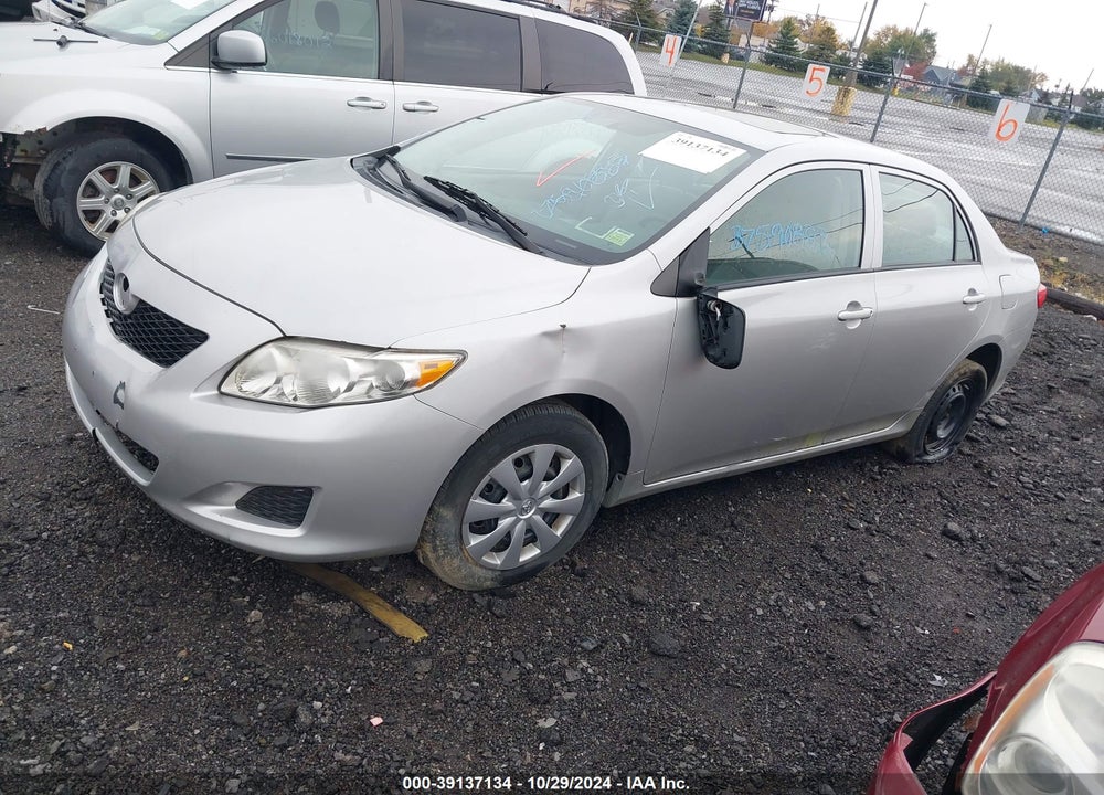 2010 TOYOTA COROLLA LE VIN: 2T1BU4EE0AC471212