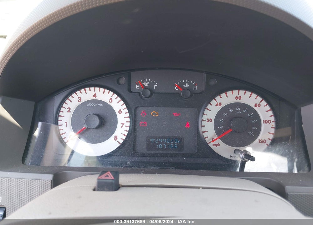 2008 MAZDA TRIBUTE S SPORT VIN: 4F2CZ961X8KM17682