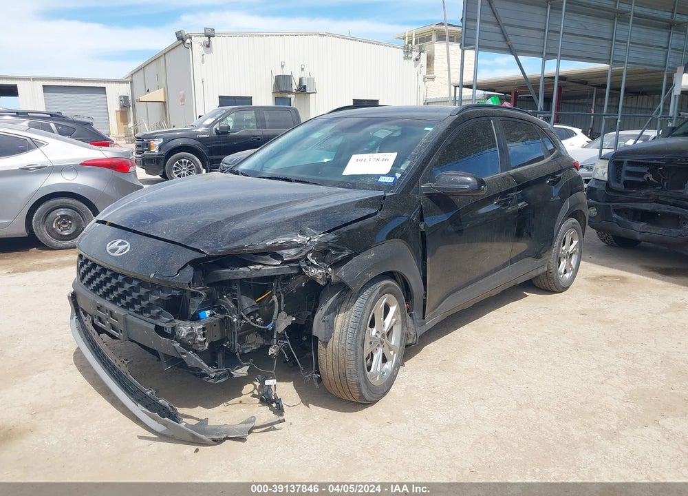 2022 HYUNDAI KONA SEL VIN: KM8K6CAB0NU892111
