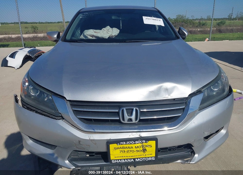 2013 HONDA ACCORD LX VIN: 1HGCR2F34DA104038
