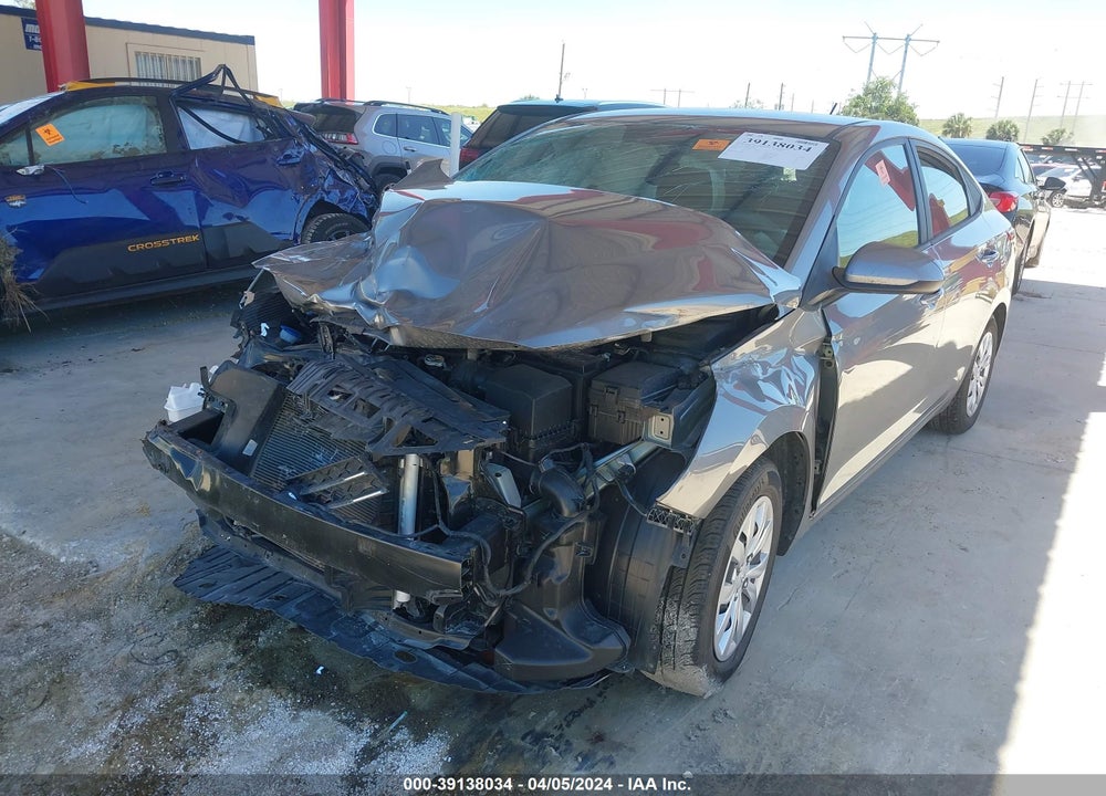 2022 HYUNDAI ACCENT SE VIN: 3KPC24A67NE177662