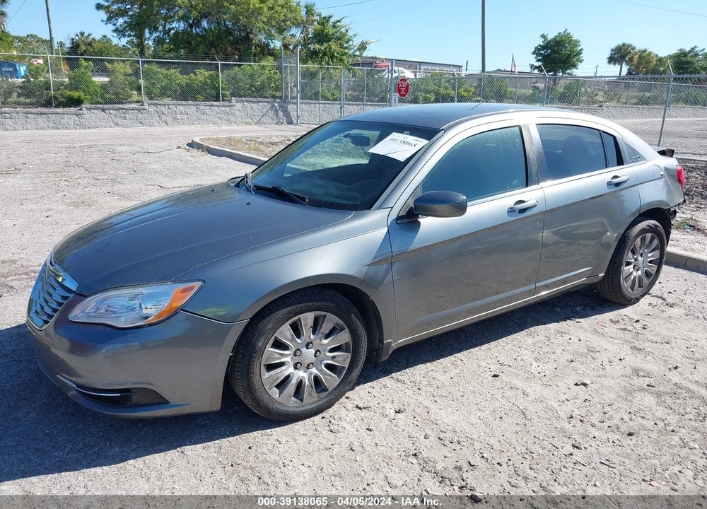 2013 CHRYSLER 200 LX VIN: 1C3CCBAB0DN761091