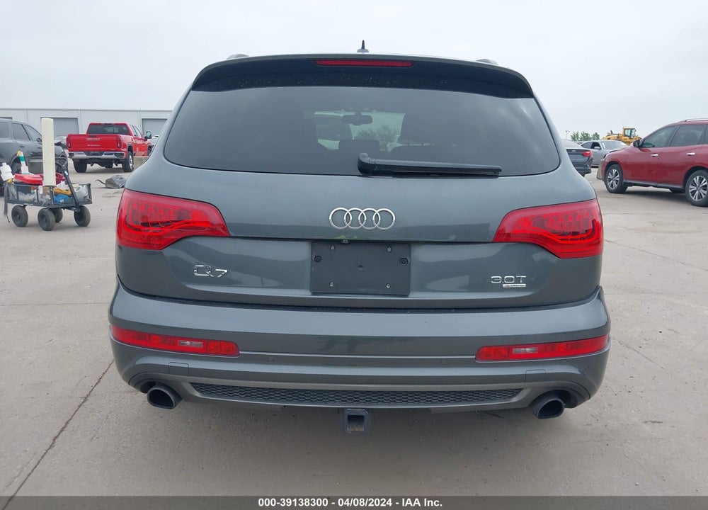 2015 AUDI Q7 3.0T S LINE PRESTIGE VIN: WA1DGAFE6FD018360