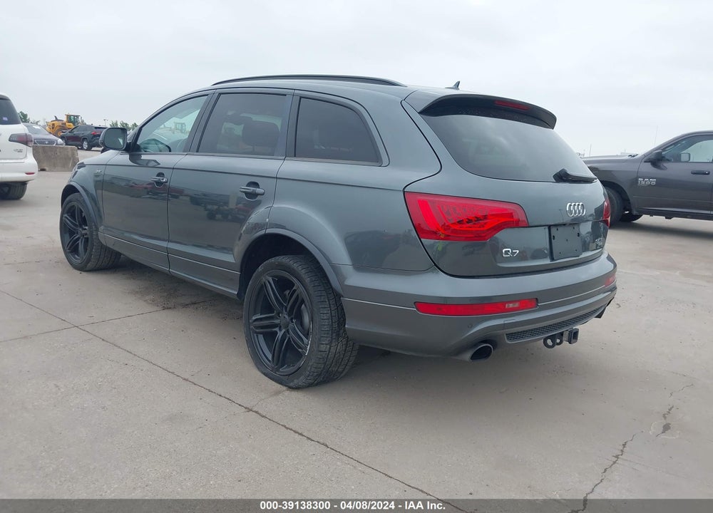 2015 AUDI Q7 3.0T S LINE PRESTIGE VIN: WA1DGAFE6FD018360