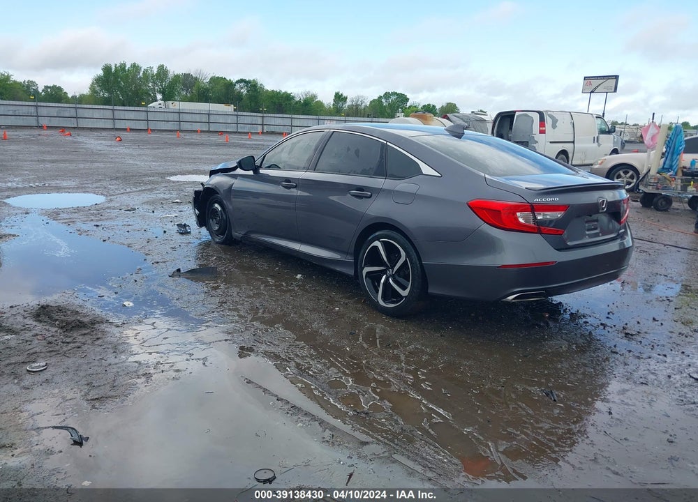 2019 HONDA ACCORD SPORT VIN: 1HGCV1F33KA001311