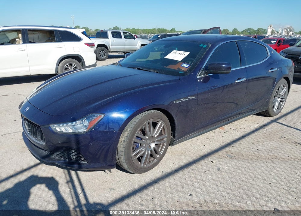2016 MASERATI GHIBLI S VIN: ZAM57RSA1G1168726